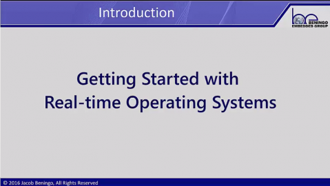 Getting Started with Real-time Operating Systems