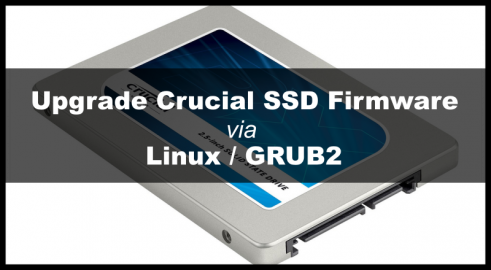 於 Linux / GRUB2 環境下升級 Crucial SSD firmware
